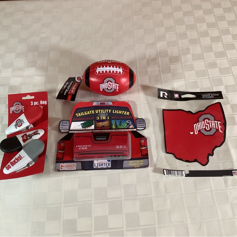 New OSU Buckeye Ohio State football tail bundle